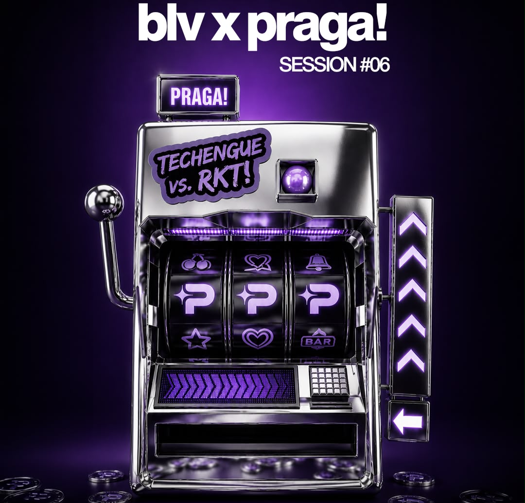 Viernes 21 Agosto - BLVxPRAGA session 6 special music RKT & TECHENGUE