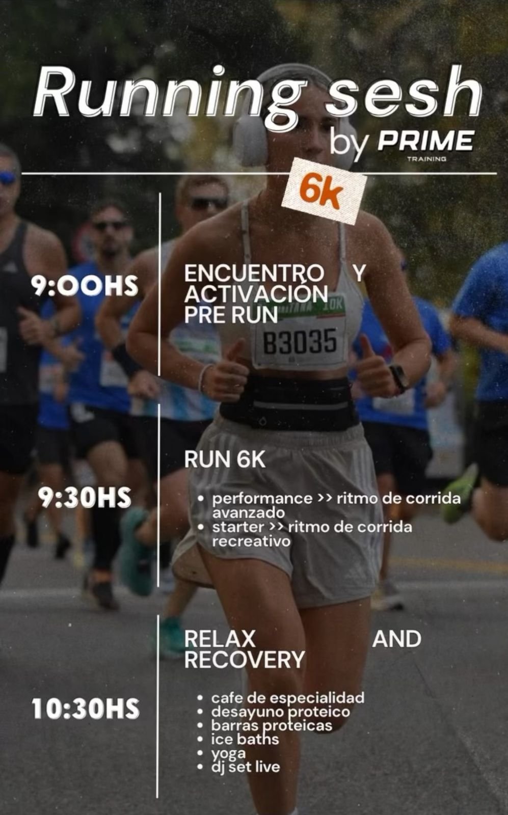 Running Sesh by PRIME