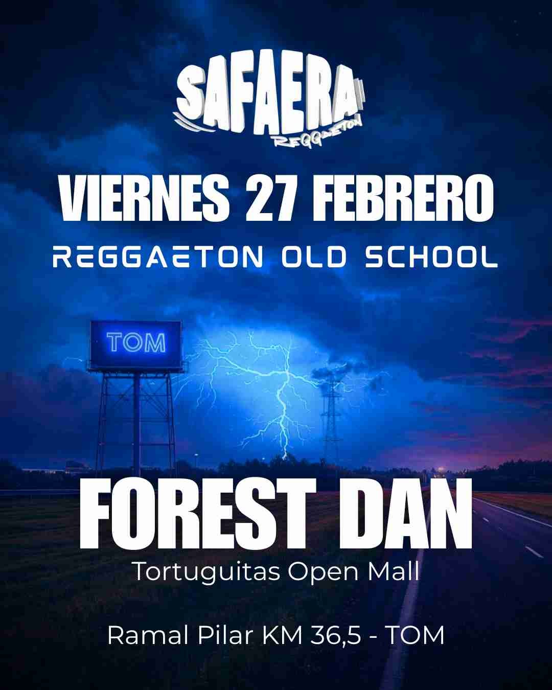 Safaera en tortuguitas, forest dan (TOM)