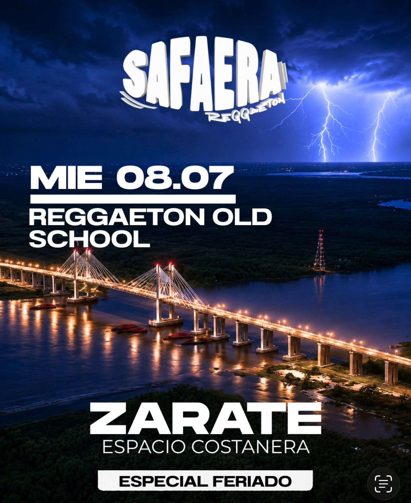 Safaera en Espacio costanera ZARATE
