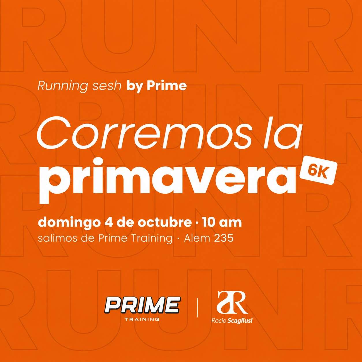 Running Sesh by PRIME