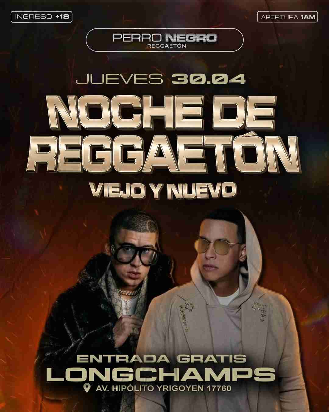 Perro negro Longchamps - Viernes 08.05