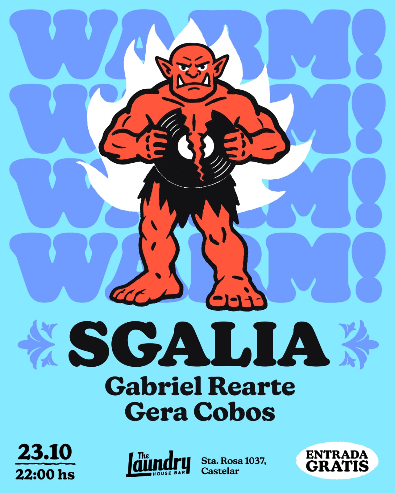 23/10 WARM! + SGALIA - VINYL SESSIONS