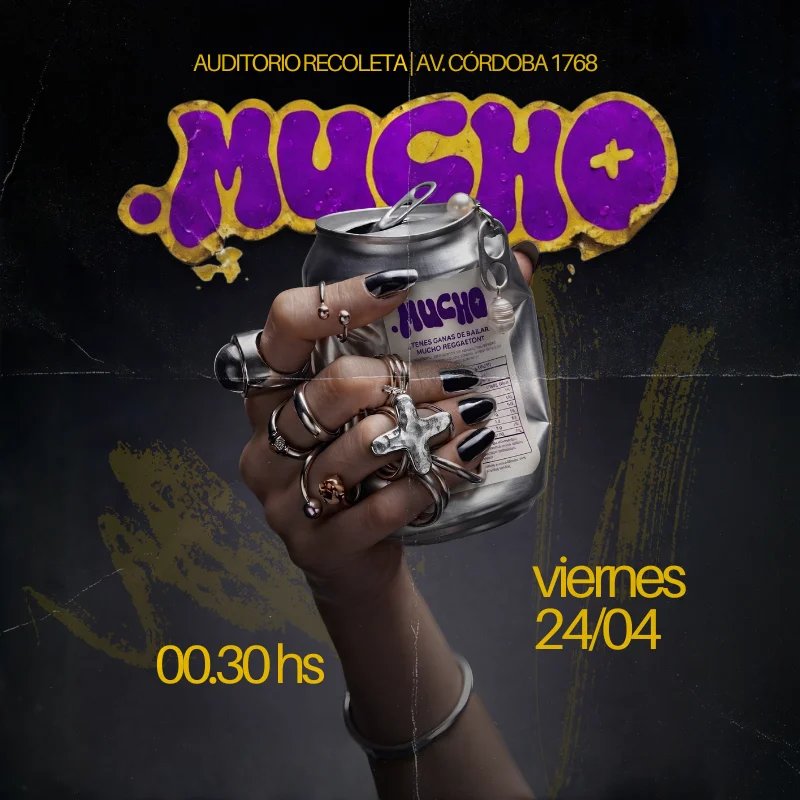 Fiesta Mucho 24.04 Invitaciones