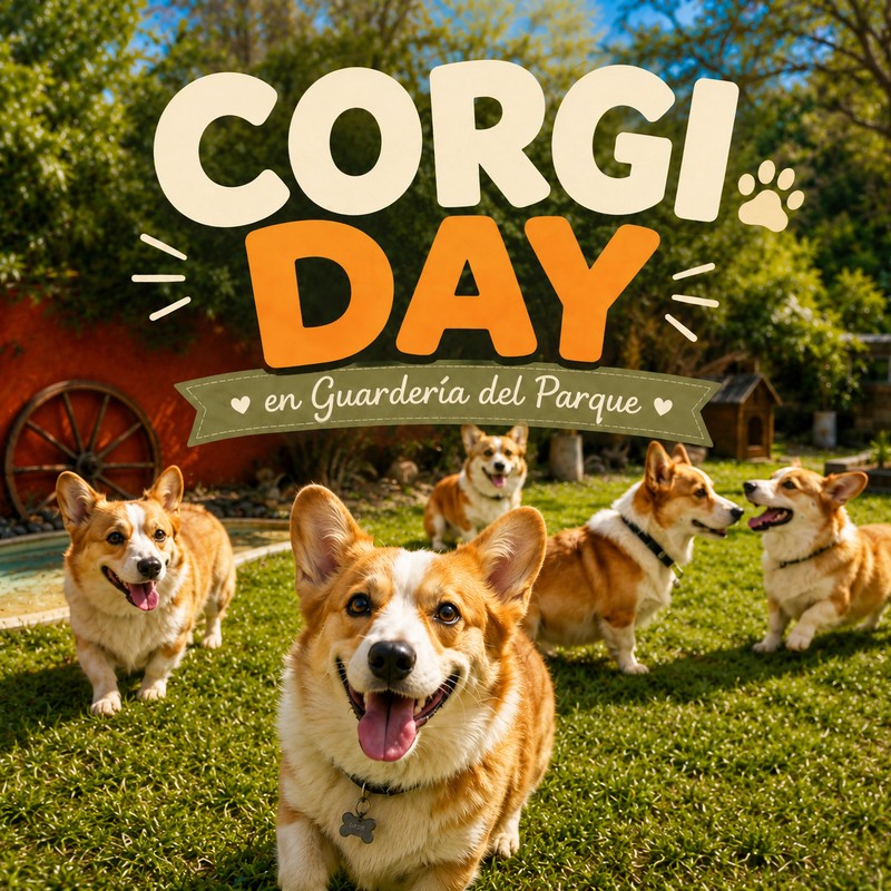 Corgi Day · Guardería del Parque