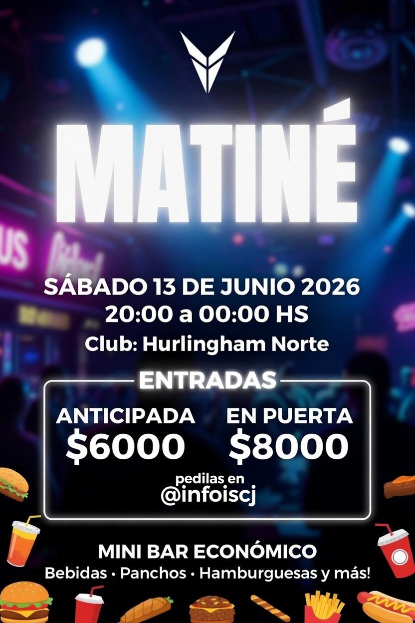 MATINÉ 13/6/2026 - 6TO INFO